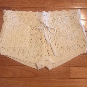 Victoria’s Secret crochet shorts